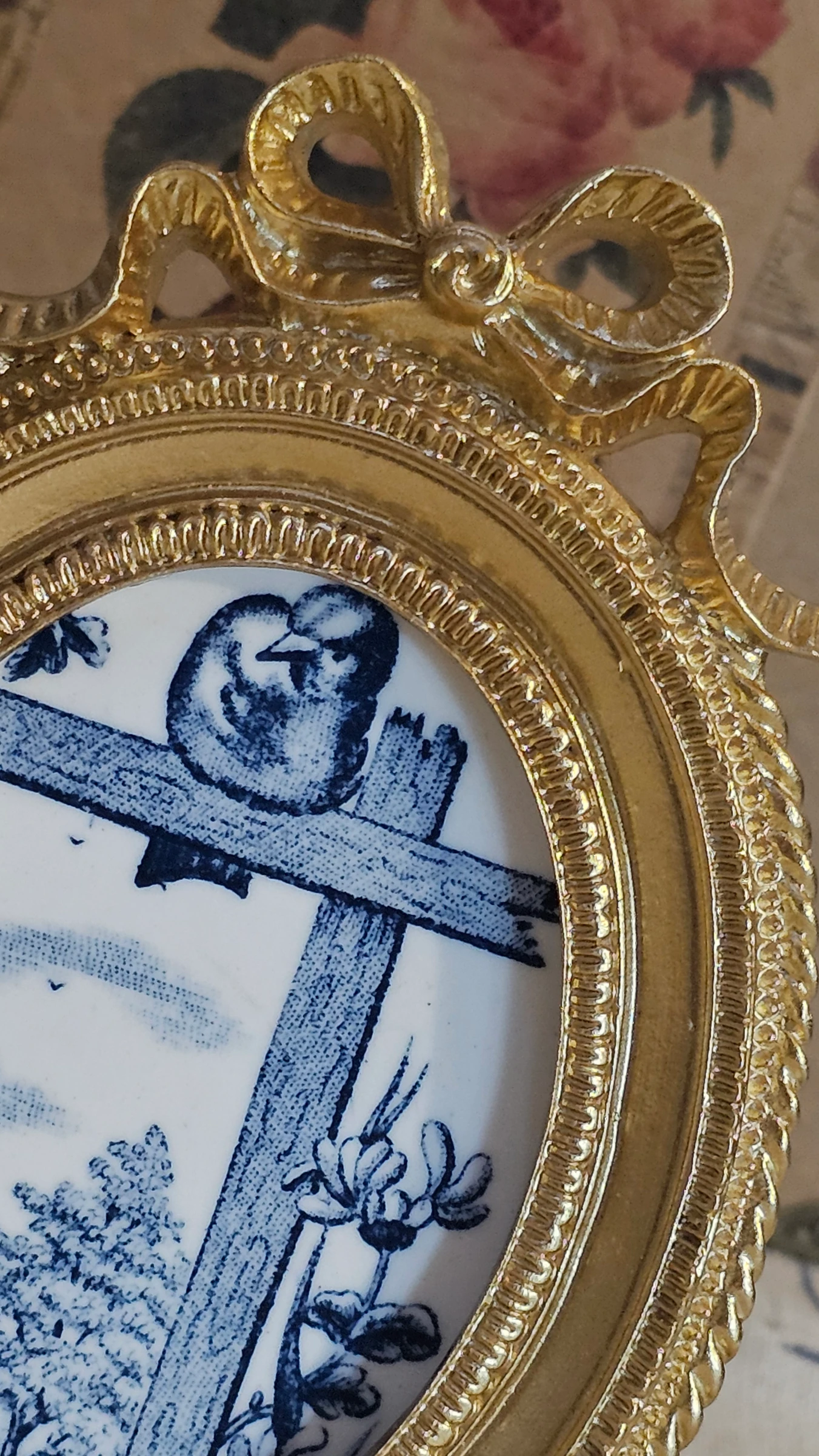 Iron Earth Salins Landscape Birds Plate Frame – photo 7